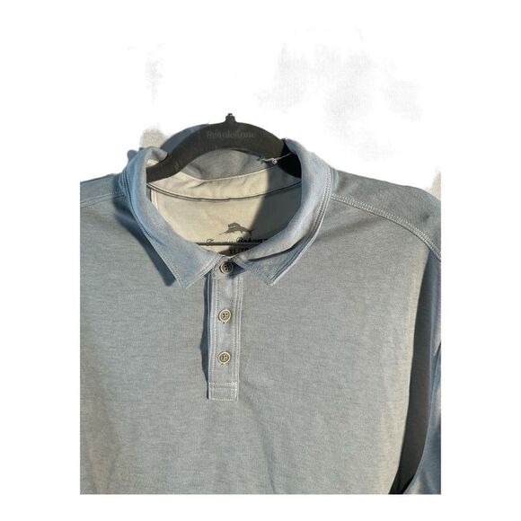 Tommy Bahama Men’s Gray Polo Shirt Short Sleeve Size XL - Picture 3 of 16